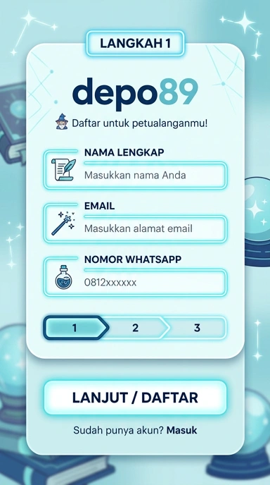 Buat Akun Baru depo89 dengan Mudah